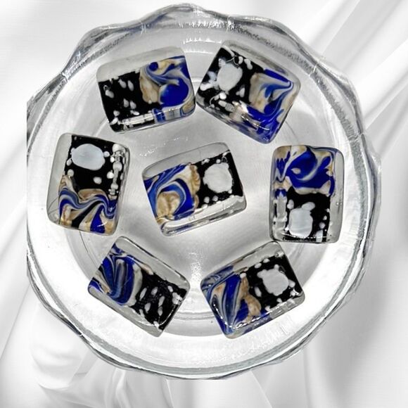 Custom Variety Pack Jewelry - 7pcs Beads for Jewelry Making Lampwork Beads #22113
